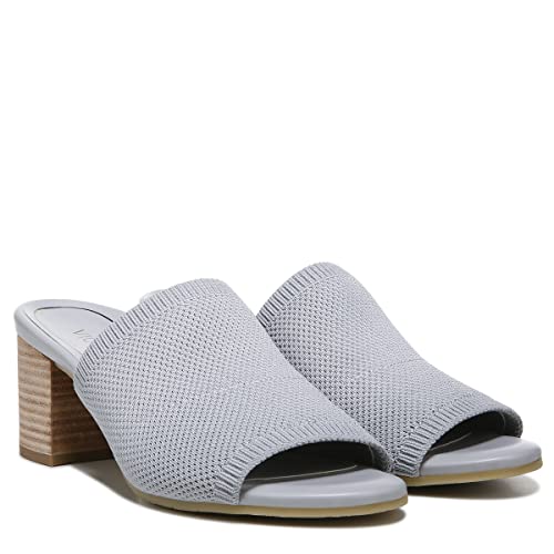 Vionic Fleur Women's Slide Heeled Sandals Light Grey Knit - 8.5 Medium #TOP1