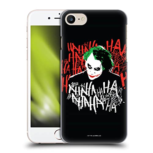 Head Case Designs sous Licence Officielle The Dark Knight Le Rire du Joker Graphiques Coque Dure pour l'arrière Compatible avec Apple iPhone 7/8 / SE 2020 &...