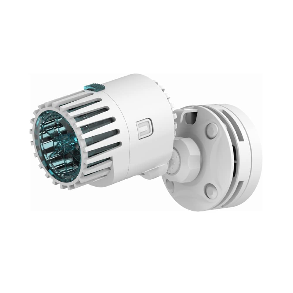 SYOSIAquarium Wave Maker, 3W 3000 L/H Powerhead Wave Maker, Ultra-Silence 360°Adjustable Magnetic Mount Suction Submersible Power Head, Fish Tank Pump for Freshwater Saltwater