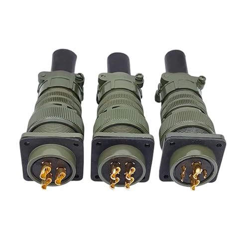 Conectores circulares MIL-C 5015 22-2 enchufe de chasis MS3102A