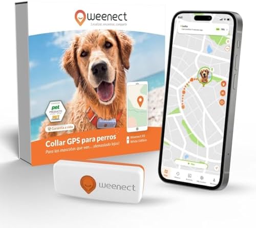 Rastreador GPS para perros Weenect XS