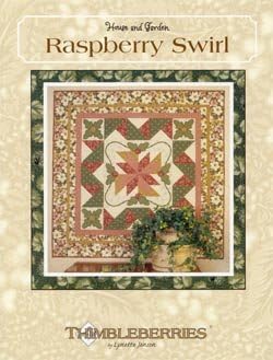 ラズベリースワールキルティングパターン LJ92360 Thimbleberries House &amp; Gardenシリーズよ