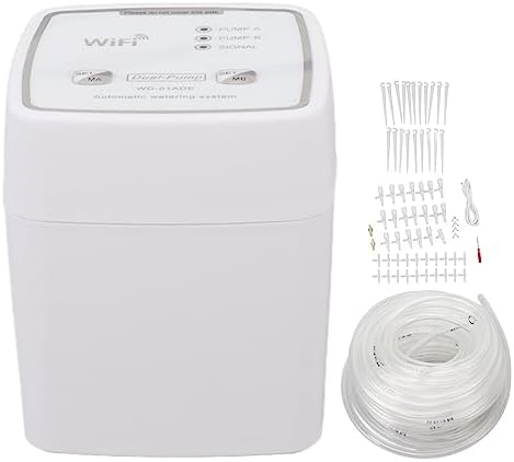 Kit De Irrigação Por Gotejamento WiFi Inteligente Com Controle Re...