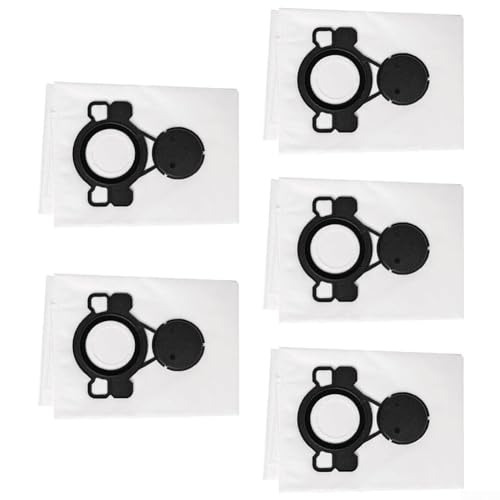 5 Dust Bags Compatible with For Nilfisk 107419593 ATTIX 33/44 Robot Vacuum Cleaners