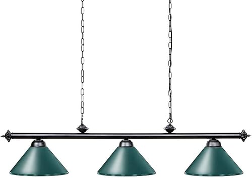Wellmet Luz de mesa de billar, luces de billar colgantes de 59 pulgadas, accesorio de iluminación ajustable para isla de cocina para mesa de billar,