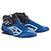 Alpinestars TECH-1 K V2 SHOES - BLUE/BLACK/WHITE - 4.5