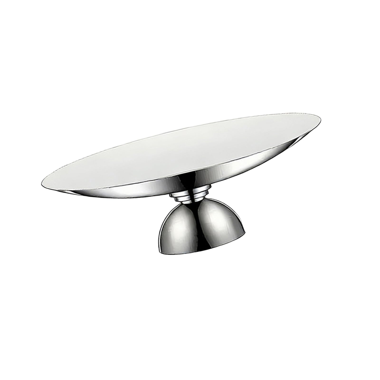 Decorative Fruit Plate, Stainless Steel Pedestal Dessert Tray for Home Table Centerpiece Display and Everyday Serving Dessert Plate Platter Pastry Holder Candy Tea Tray Appetizer Display Countertop