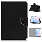 DETUOSI Universal 7.0 inch Tablet Case, 7 inch Android Tablet Cover, Travel Portable Protective Folio PU Leather Stand Shell Case for All Kinds of 7.0-7.9 inch (Black, 7.0-7.9 inch)