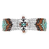 Stein: Quarz HIPANEMA Damen-Armband Baltik Turquoise H19MBALTTU