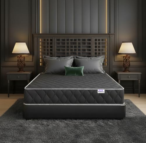Image of DozelQ Dual Comfort HR Mattress | Reversible Firm & Soft Sides | HR Foam Support | Breathable Construction for Home & Bedroom