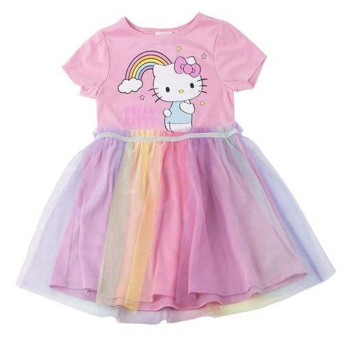 Robe fille imprimée vêtement quotidien en jersey de coton souple