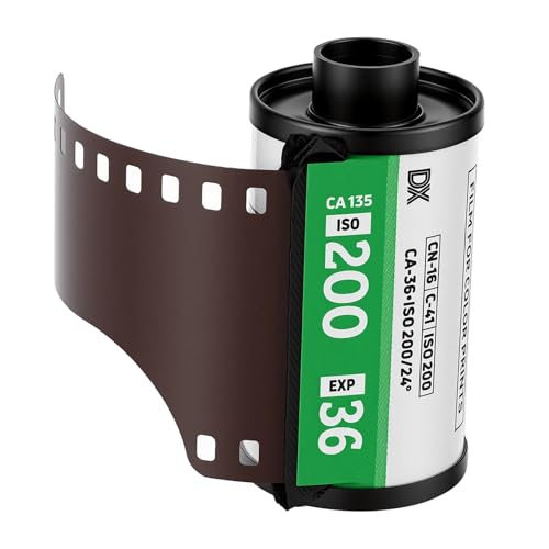 Film couleur 35 mm 36 poses ISO 200 format 135 pour appareils argentiques