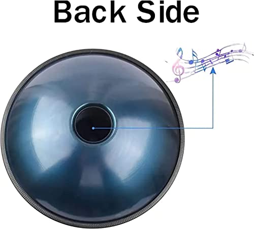 Hand Pan Drums 440Hz, 10 Notas, 22 Pulgadas, Azul miniatura 3