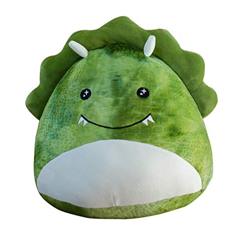 Plushie Cute Dinosaur Stuffed Animals Plush Toy Pillow Doll Plush Baby Dinosaur Plush Stuffed Toy Soft Lumbar Back Cushion Great Gift for Kids
