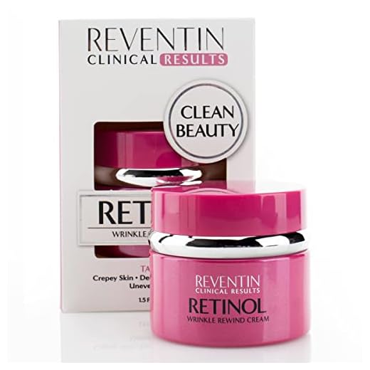 Retinol Wrinkle Rewind Cream Anti Aging Face Cream to Reduce Wrinkles, Even Complexion, Hydrate, Tighten Skin Night Cream with Honey, Gold, Peptides, More by Reventin Clinical Results, 1.5 Fl Oz