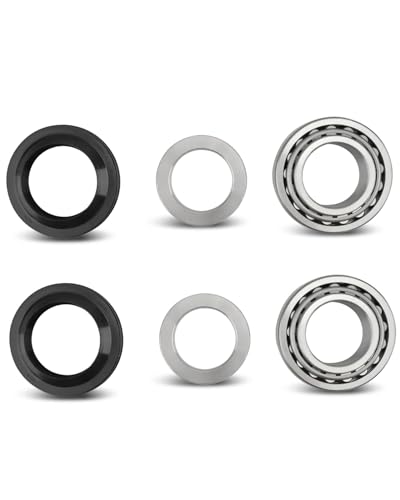 Rear Axle Bearing Inner Spacer Oil Seal Kit 43252-7S200, Fit for Nissan Titan 2004-2007 Frontier 2005-2017 Xterra 2006-2015, Replace 40210-7S210 43070-7S200 432527S200 430707S200 402107S210