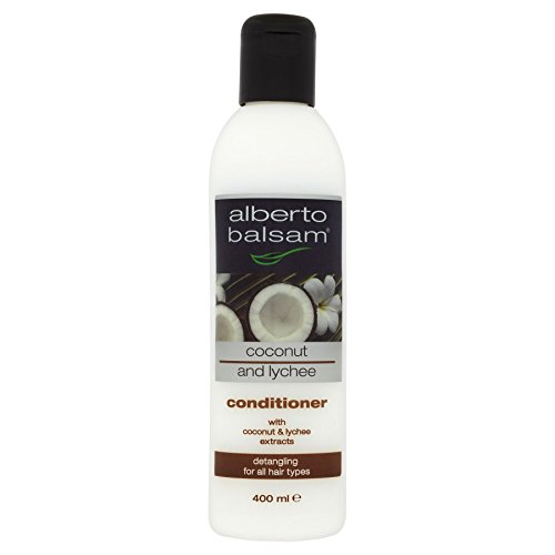 6 x Alberto Balsam Coconut and Lychee Conditioner 350milliliter