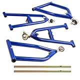 maXpeedingrods 2+1 Adjustable Front Extended A-Arms for Yamaha Banshee 350 1990-2006, Control Arm ATV Suspension Kit w/Ball Joints, Blue