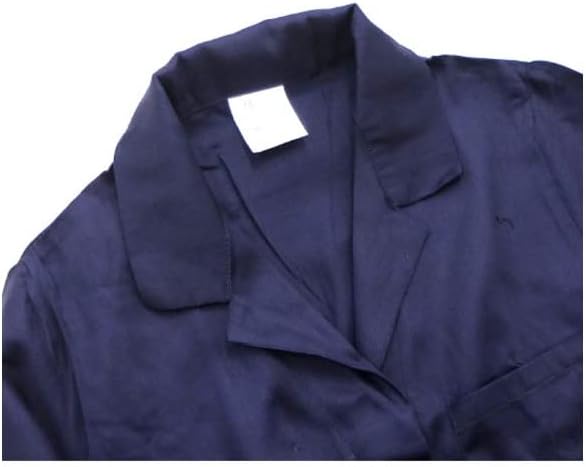 イタリア軍 放出 セキュリティー レディース コート 44 ネイビー コットン 伊軍 未使用 デッドストック ミリタリーウェア 軍モ