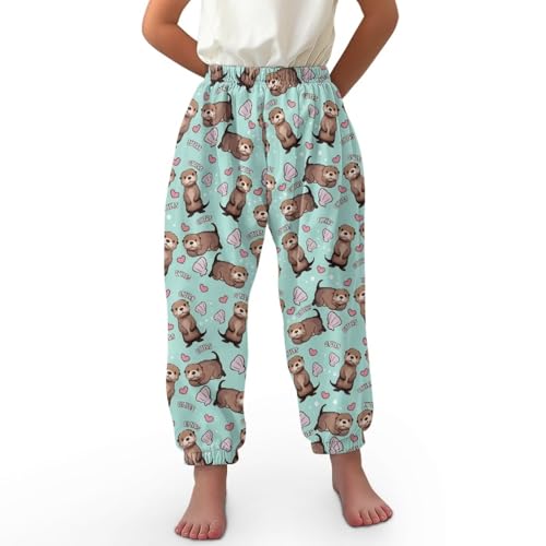 Kids Harem Pants Lightweight Wide-Leg Pants Hip Hop Dance Yoga Pants Baggy Boho Trouser Size M to XL