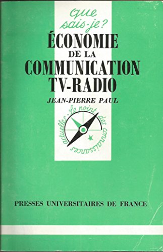 Économie de la communication TV, radio