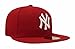 New Era Mens New York Yankees MLB Authentic Collection 59FIFTY Cap, Adult, Scarlet, 8