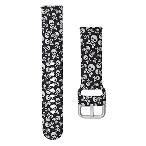 Correa ajustable silicona 20mm para reloj Galaxy miniatura 1