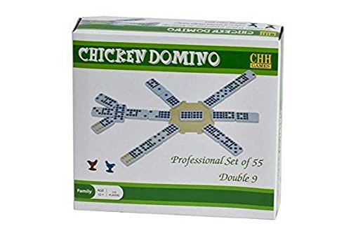 Domino profesional color con marcador y centro