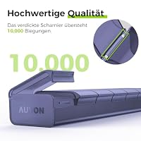 AUVON Tablettenbox 7 Tage mit Müheloses Öffnungsdesign, BPA-frei – Ansicht 5
