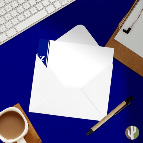 Image of Desert Cactus Zeta Phi Beta 10 Pack Notecards ZPB ZPhiB Divine 9 Stationery Cardstock Includes Envelopes Memo Party Thank You (Notecard Design E)
