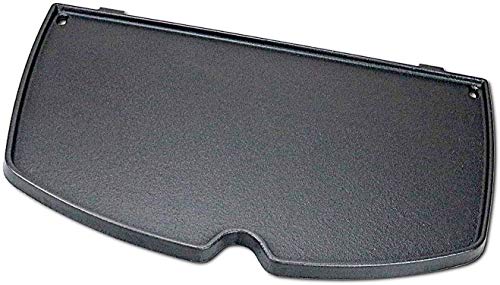 Votenli C655H(1-Pack) Cast Iron Griddle Accessories for Weber Q100, Q1000, Q1200 Series Grills