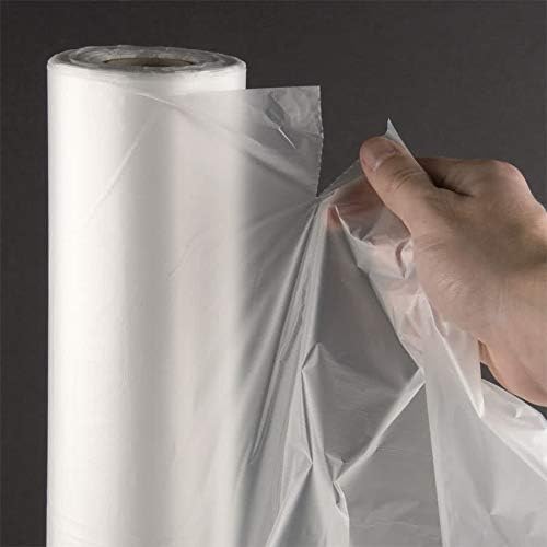 Homerite 620/Roll, Plastic Clear Produce Bag 10" x 15" Food Storage for Fruits Vegetable Bread (4 Rolls)