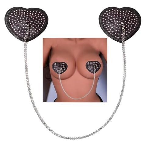 VERAMI Sparkle Pink Rhinestone Nipple Covers Cover