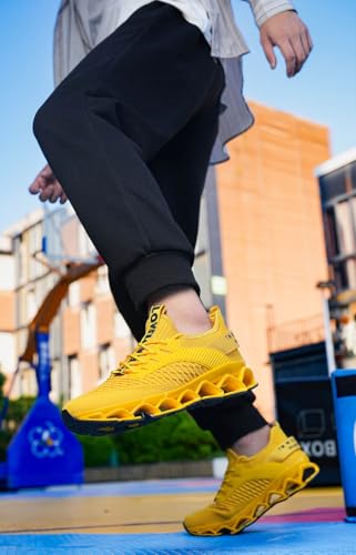 Men's Running Shoes Fashion Walking Hiking Sneakers Tennis Training Shoe Non Slip Work Sport Athletic Trainer2