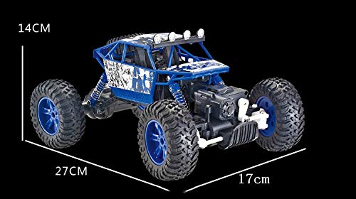 DRAGON KING青いオフロードレーシングRCカー　レトロ Amazon.co.jp: リモートコントロールカー 2.4GHz オフロード四輪駆動