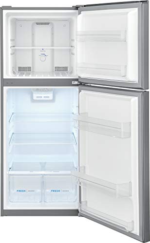 Frigidaire FFET1222UV 11.6 Cu. Ft. Compact Ada Top Freezer Refrigerator In Brushed Steel thumb #6