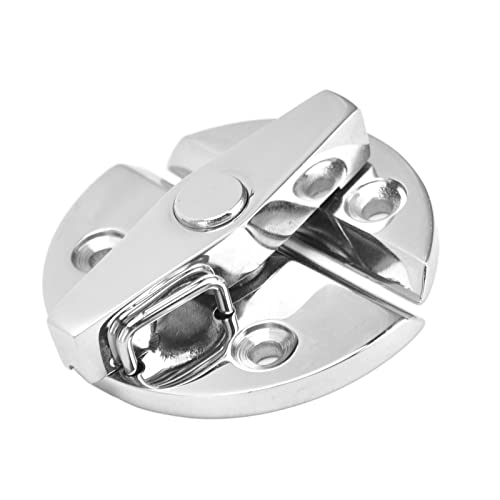 Bisagra marine con pestillo de acero inoxidable y giro redondo para puerta de gabinete de bote 4