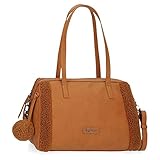 Sac de 35 cm x 22 cm x 14 cm fabriqué en cuir synthétique et polyester.