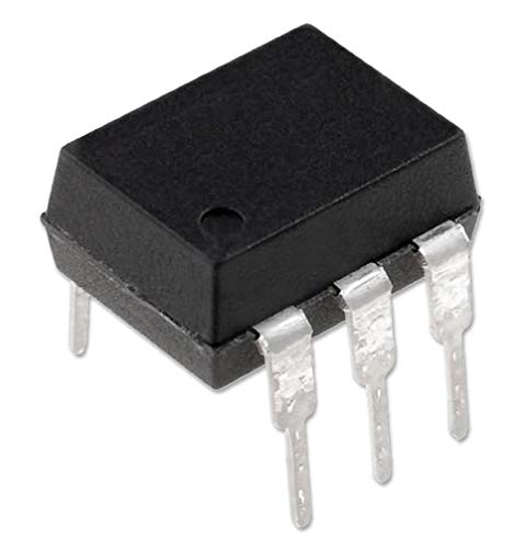 Optokoppler, Dip-6, Darl. O/P, CTR min. 1000%, Kollektor-Emitterspannung V(br)ceo 100 V, Durchlassstrom bei max. 50 mA, Isolationsspannung 5,3 kV, Anzahl der Kanäle 1 K, Anzahl Pins 6-polig