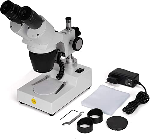 SWIFT SW380B Microscope Binoculaire Professionnel 40X-2500X avec tête  Siedentopf et l'oculaires 10X et 25X