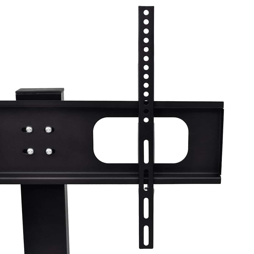 Soporte de TV con soporte de cristal para televisores de 37 a 55 pulgadas de hasta 40 kg y VESA 600 x 400 mm – Soporte de TV de altura ajustable con base ancha