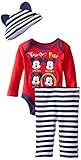 Disney Baby Baby-Boys Newborn Mickey's Feelings 3 Piece Set, Multi, 3-6 Months