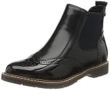 Soft Foam s.Oliver Damen 5-5-25444-25 891 Chelsea-Stiefel, Navy Comb, 38 EU