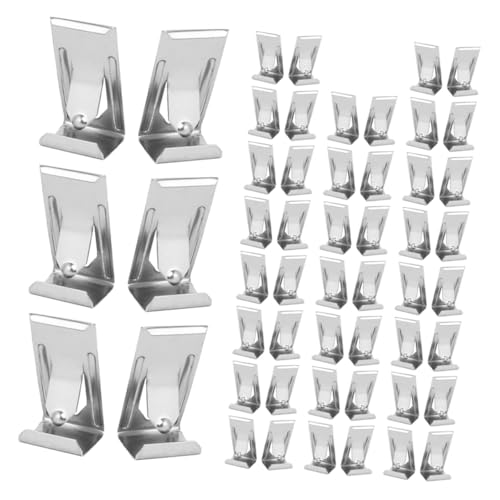 Crochets suspendus durables en fer avec clips à ressort premium - 2