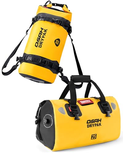 25L Waterproof Duffel Bag & 25L Dry Bag