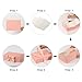 Briful 10 PCS Foldable Gift Boxes with Lids,10.6 × 7.9 × 3.3 Inches Pink Kraft Paper Gift Boxes, Birthday Favor Boxes with Pink Ribbon, Bridesmaid Proposal Box for Wedding Packaging Present
