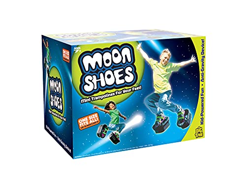 Moon Shoes Bouncy Shoes, Mini Trampolines for Your Feet, One Size, New and Improved, Bounce Your Way to Fun, Very Durable, No Tool Assembly, Athletic Development, max Weight 130 lbs. by Big Time Toys - Image 4