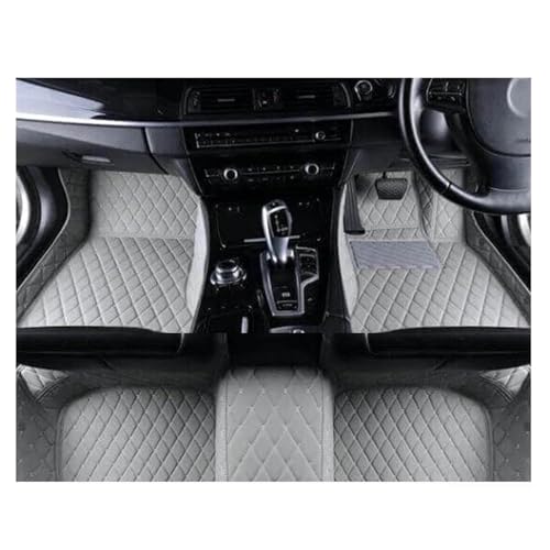 Tapis de voiture cuir gris Hyundai Grand Starex 2019 2020 2021 2022 2023 accessoire protection RHD