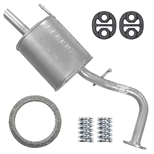 Endschalldämpfer Auspuff Endtopf für Toyota Yaris 2 II P9 (Made In Japan) 1.0