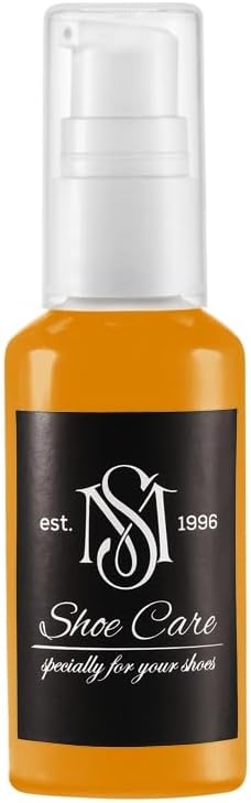 Nutritive Leather Spray - NCS S 2070-Y30R Darkest Golden Orange - Deep Conditioning & Shoe Color Restoration for Smooth Leather by MAVI STEP - 1.70 fl oz / 50 ml